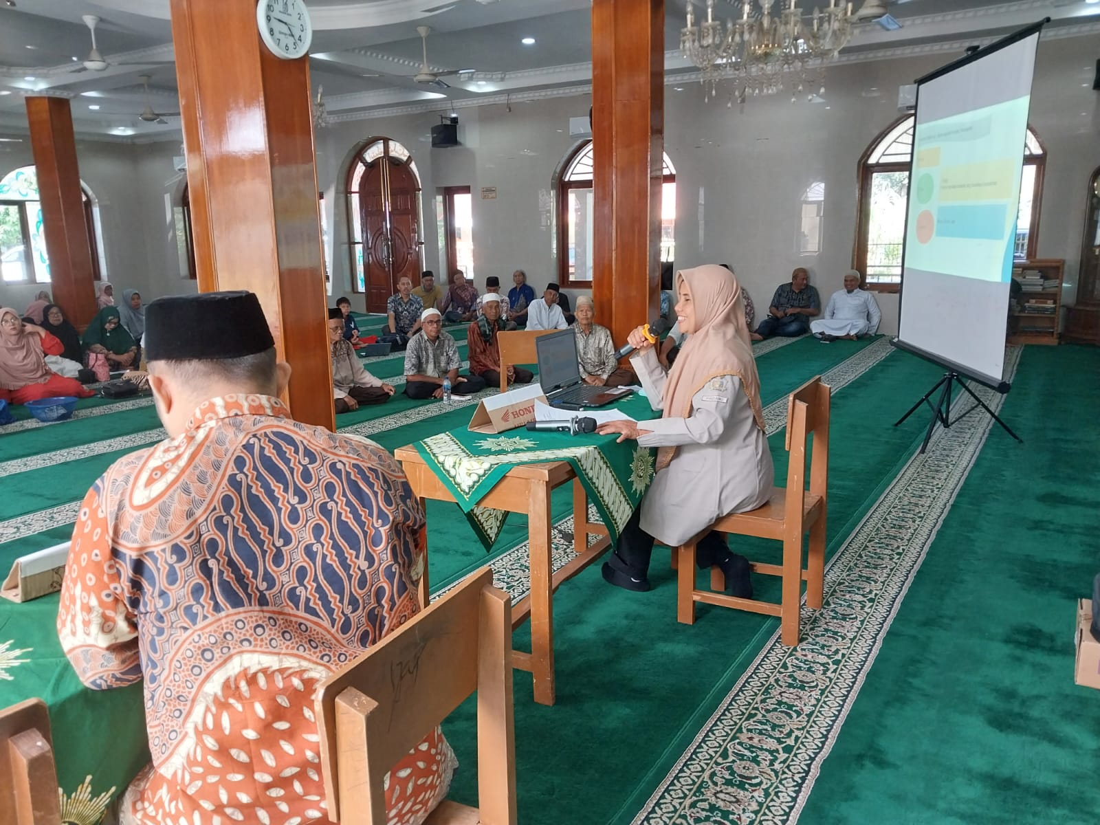 Manasik Haji di Mesjid Taqwa Pakandangan