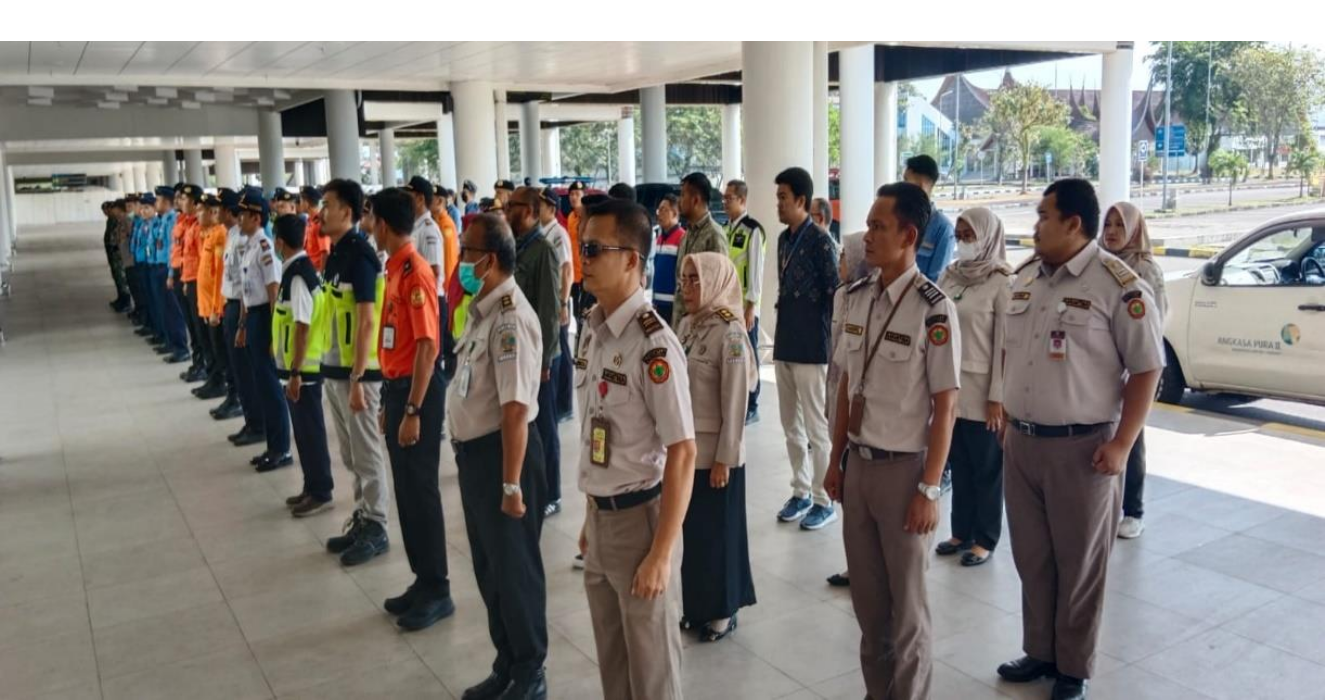 Pengawasan Dan Pelayanan Kesehatan Arus Lebaran Tahun 2023 Wilayah Kerja Bandara Internasional Minangkabau