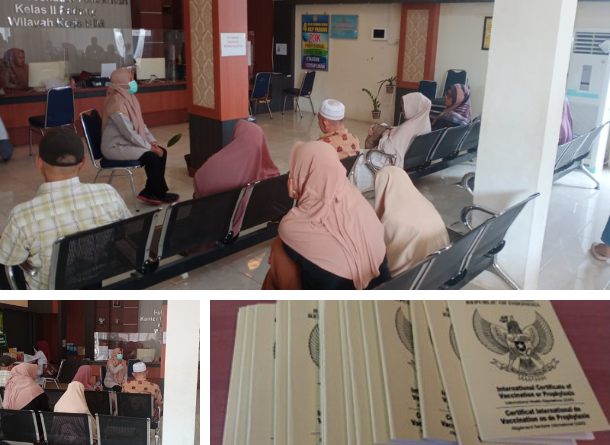 Vaksinasi Meningitis Calon Jemaah Haji Plus Arminareka di Wilker BIM