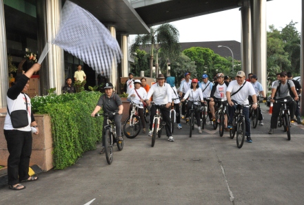 Gowes dan Jalan Santai Sehat