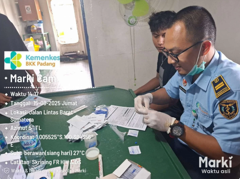 Deteksi Dini TB dan HIV di Lingkungan Pelabuhan Teluk Bayur