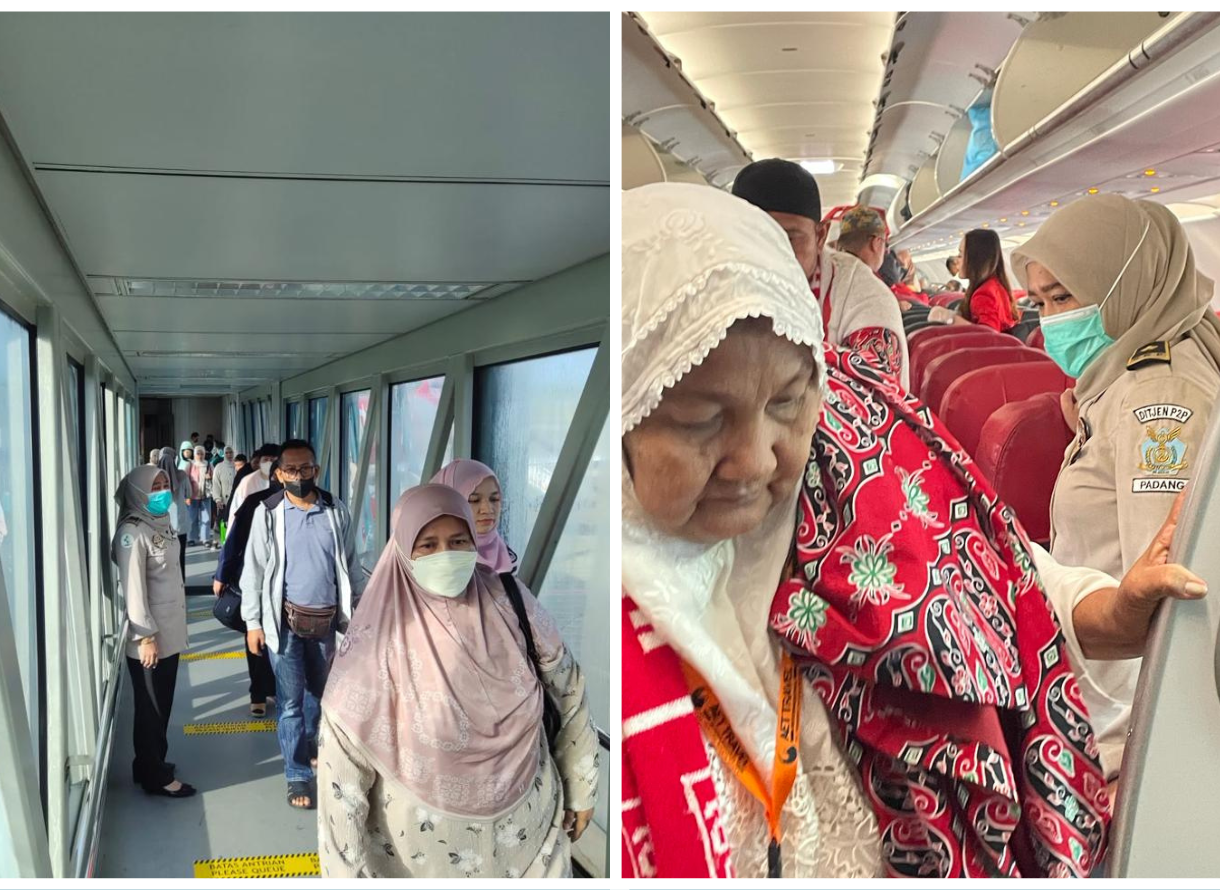 Prokes di Bandara Internasional Minangkabau Priode Libur Lebaran 2023