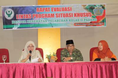 Rapat Evaluasi Lintas Program Situasi Khusus 